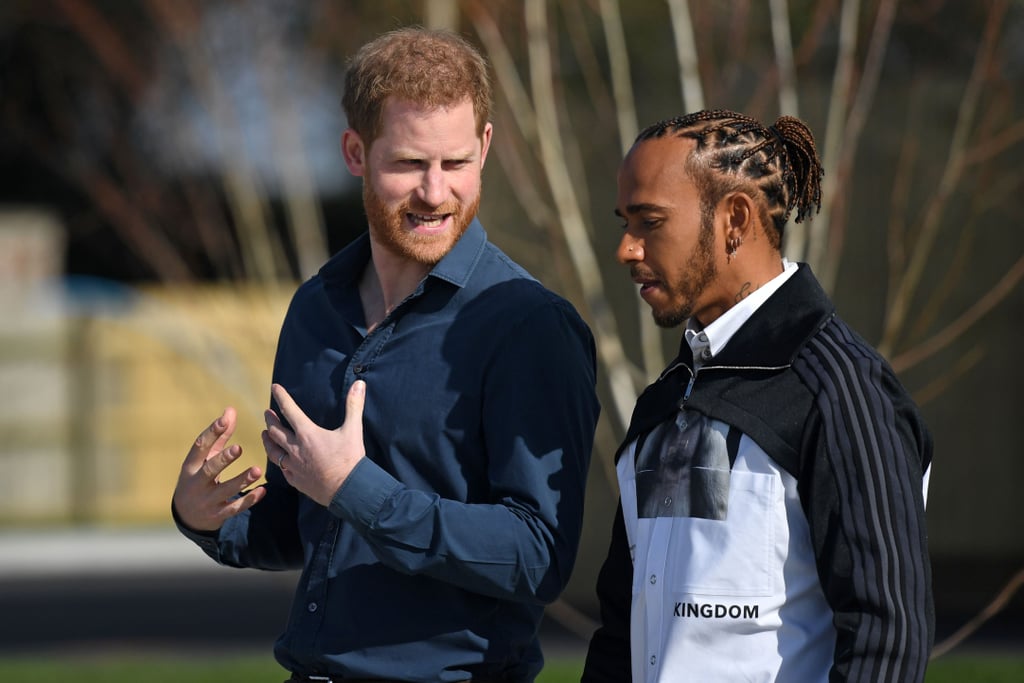 Prince Harry and Lewis Hamilton Open Silverstone Experience