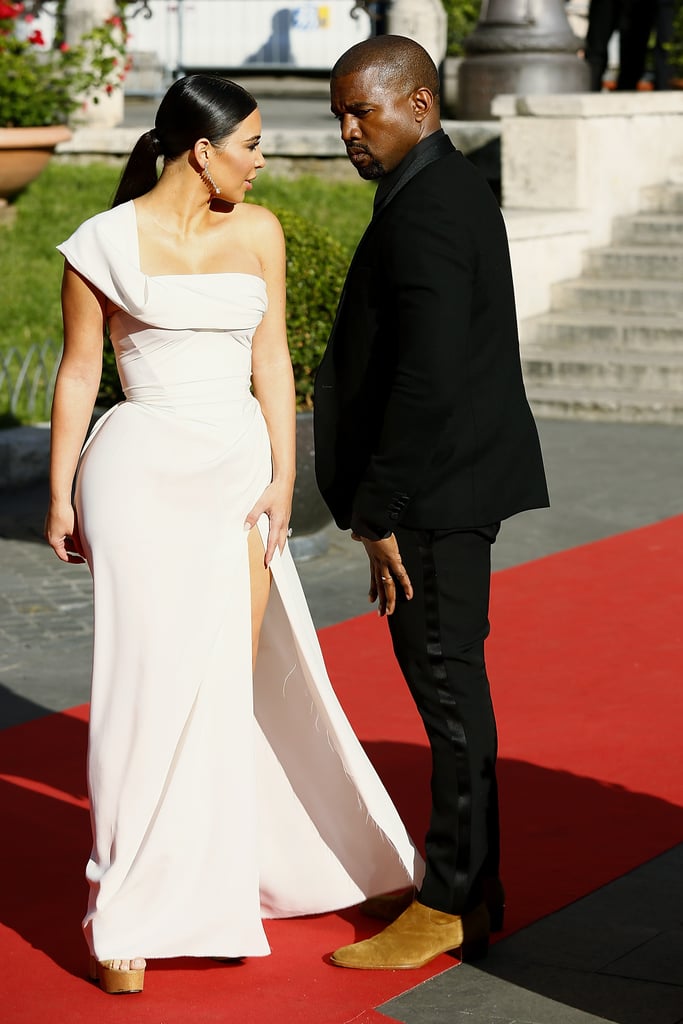 Kim Kardashian White Vivienne Westwood Dress May 2016