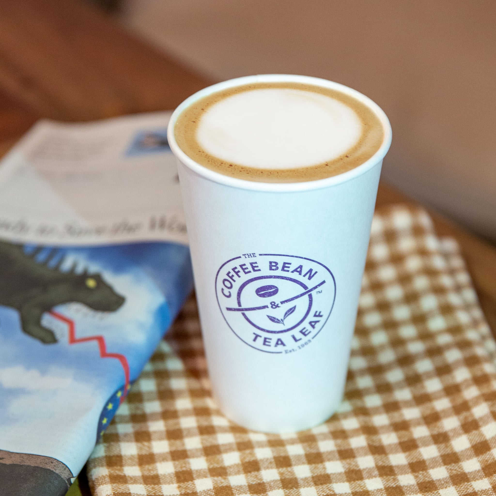 The Coffee Bean Tea Leaf S The Ross Classic Flat White Could We Be More Excited To Drink This Caramel Coconut Latte Called The Chandler Popsugar Food Photo 11