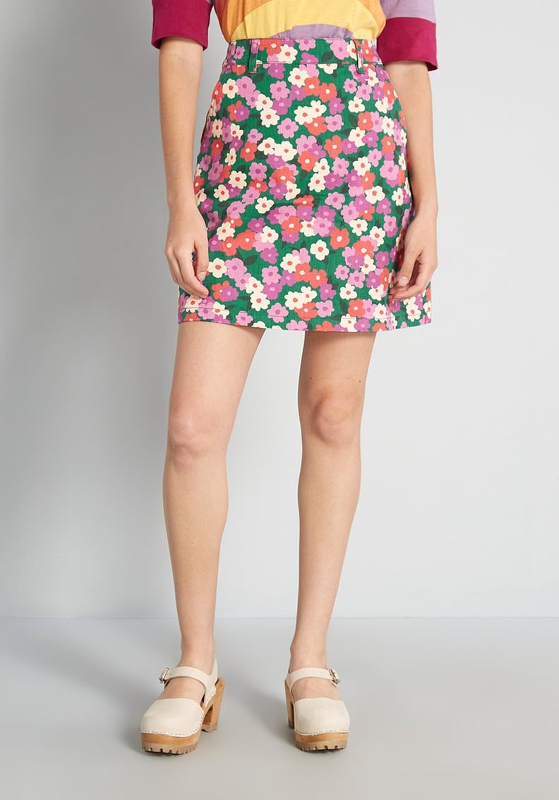 The Perfect Daisy Skirt: Princess Highway Daisies For Days Mini Skirt