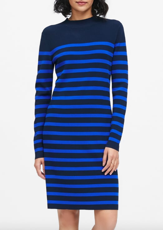 Mariner Stripe Sweater Dress