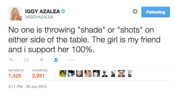 Iggy Azalea's Tweets About Britney Spears