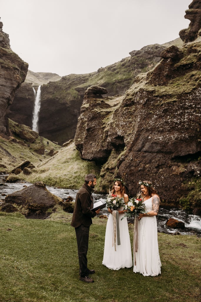 Rainy Elopement in Iceland