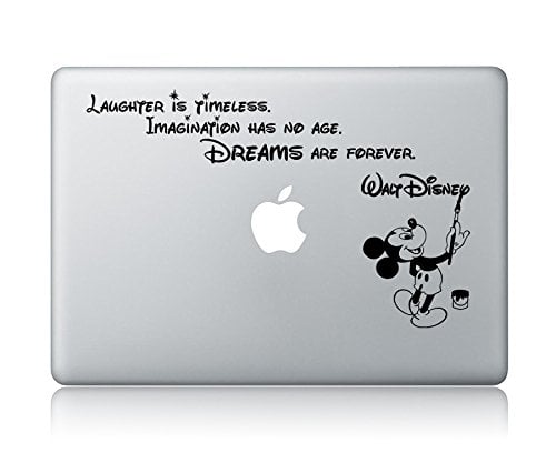 Disney Quote Macbook Laptop Decal Vinyl Sticker
