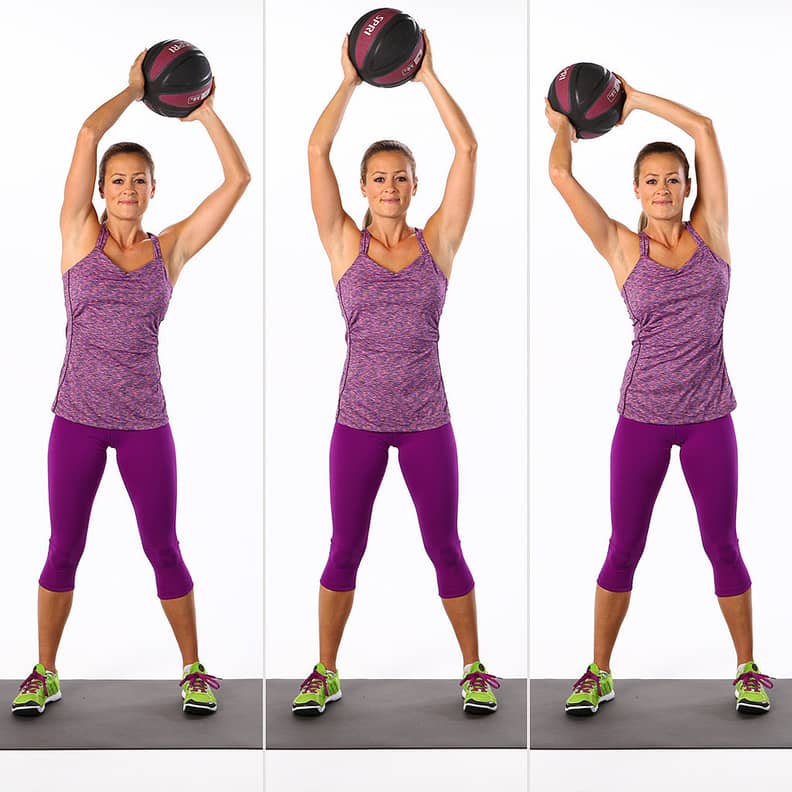 This Medicine Ball Workout Will Challenge Your Butt And Abs Like Never  Before