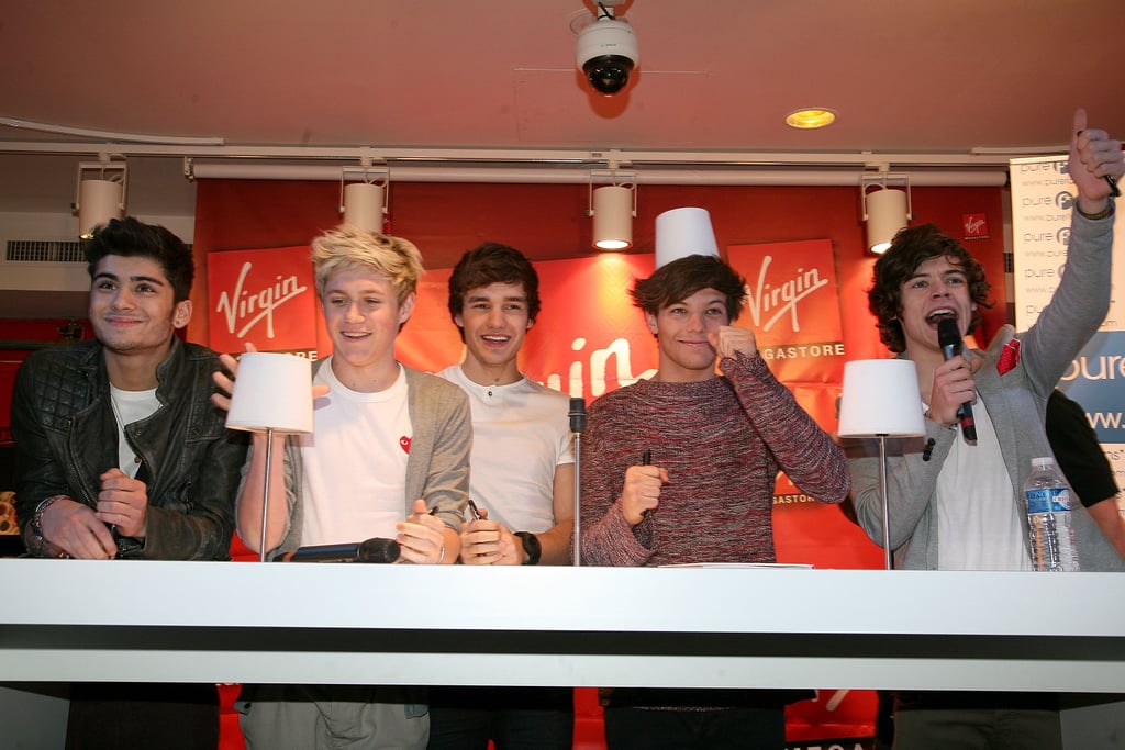 One Direction at a Photocall in Paris in 2012