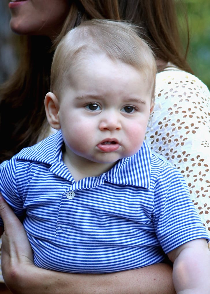 Prince George S Best Facial Expressions Popsugar Celebrity Photo 42