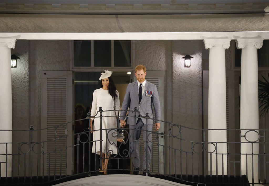 Harry, Meghan, and Queen Elizabeth at Grand Pacific Hotel