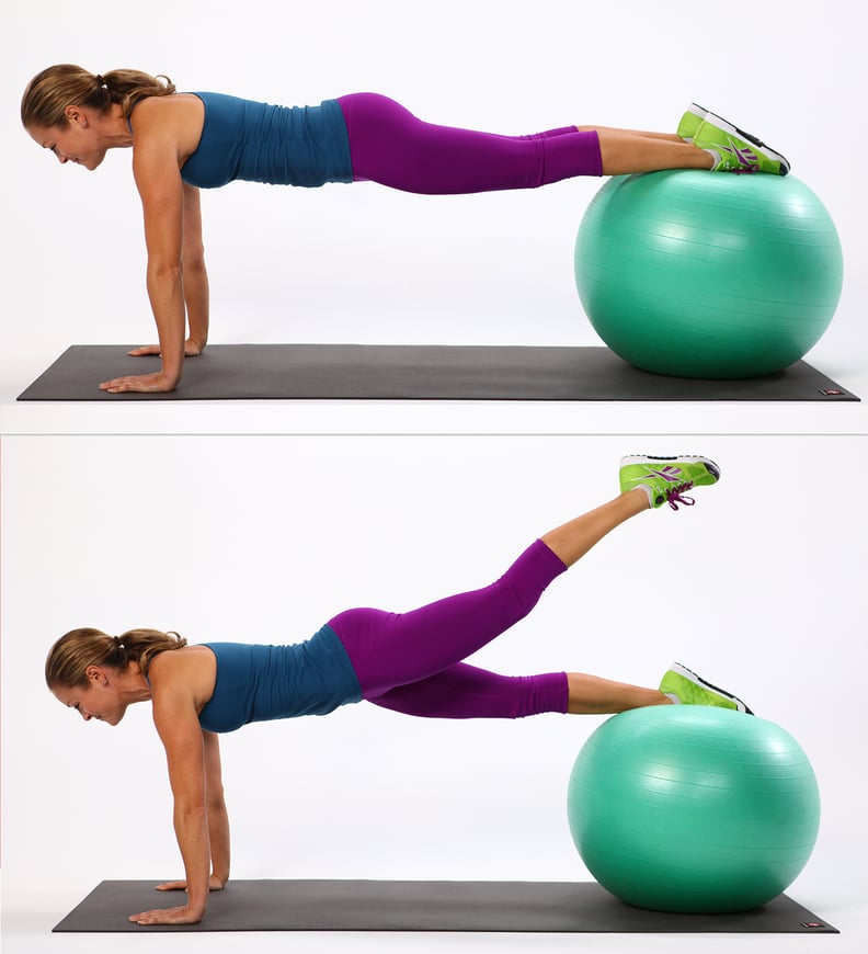 Plank Booty Leg Lifts