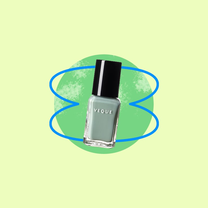 Nontoxic nail polish might not be something you'd think to purposely seek out (I would say it's still a pretty underdeveloped category compared to others), so I consider myself lucky that I discovered a brand I love early on. The Veque Ve Vernis Nail Polish ($18) is formulated to be 9-free, meaning it's free of nine of the most toxic ingredients typically found in nail polishes. I'm predicting this sage-green Wainui shade will become my go-to for summer! Nontoxic nail polish might not be something you'd think to purposely seek out (I would say it's still a pretty underdeveloped category compared to others), so I consider myself lucky that I discovered a brand I love early on. The Veque Ve Vernis Nail Polish ($18) is formulated to be 9-free, meaning it's free of nine of the most toxic ingredients typically found in nail polishes. I'm predicting this sage-green Wainui shade will become my go-to for summer!