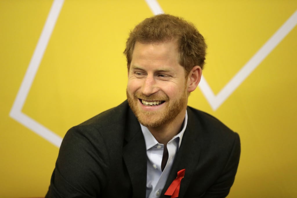 Prince Harry Visiting the Terrence Higgins Trust Nov. 2017