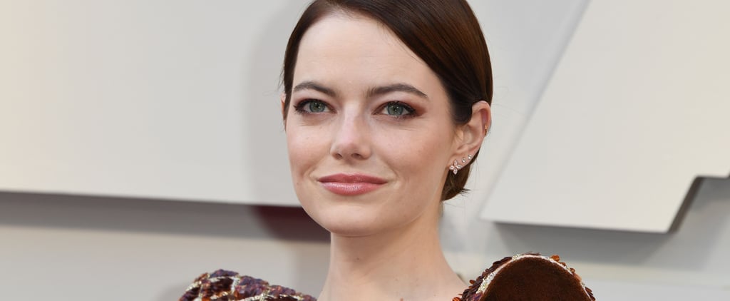 Emma Stone Flower Makeup SNL 2019