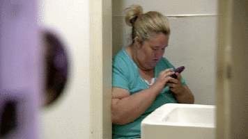 Their face is buried in their — or your — phone every chance they get.