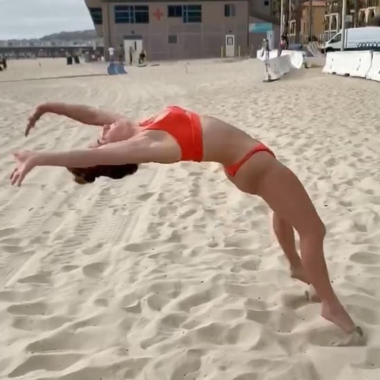 Watch Athlete Demi Bagby Do 21 Flips For 2021