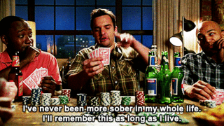 The moms sit on the couch gossiping, and the dads break out the poker set until . . .