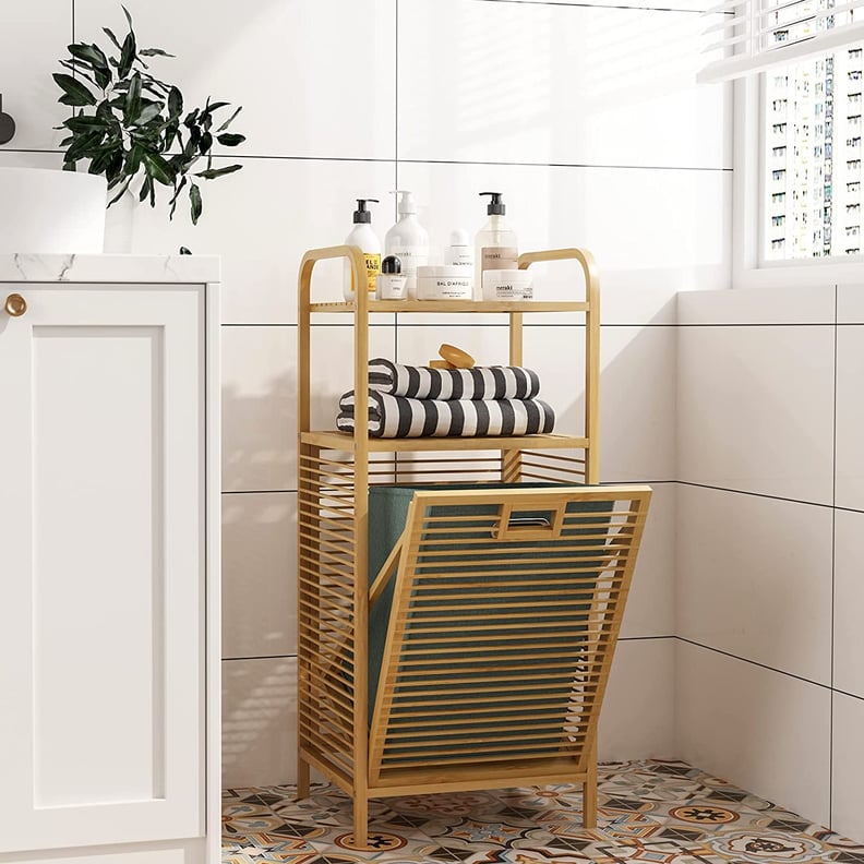 Best Bathroom Organizer: Tilt-Out Laundry Hamper