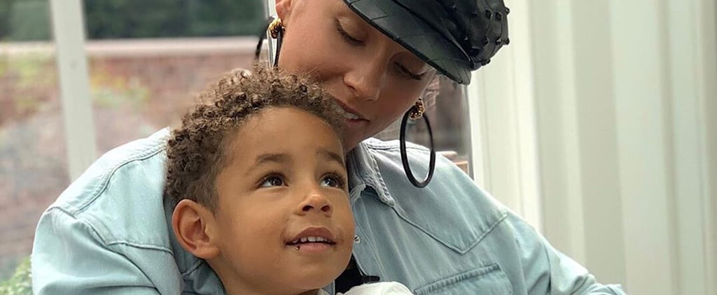 Alicia Keys Talks About Her Son's Manicure on Instagram