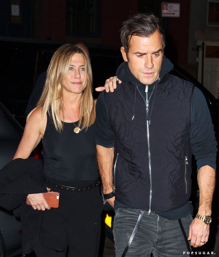Jennifer Aniston and Justin Theroux in NYC September 2016