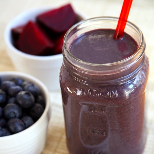 Beet Blueberry Chocolate Protein Smoothie Beet Blueberry Chocolate Protein Smoothie