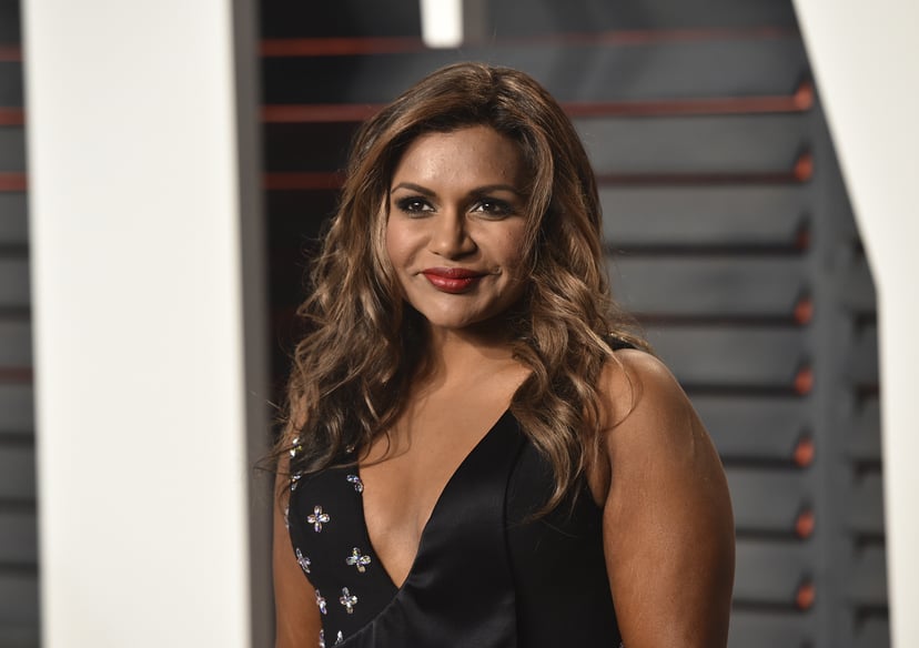 BEVERLY HILLS, CA - FEBRUARY 28:  Actress Mindy Kaling arrives at the 2016 Vanity Fair Oscar Party Hosted By Graydon Carter at Wallis Annenberg Center for the Performing Arts on February 28, 2016 in Beverly Hills, California.  (Photo by John Shearer/Getty