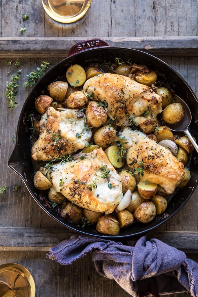 Skillet-Roasted French Onion Chicken and Potatoes