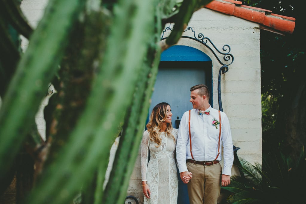 Trendy Palm Springs Wedding