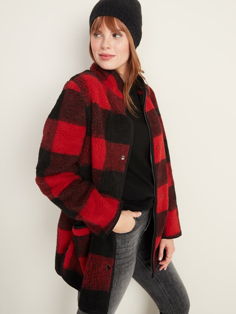 Best Plaid Coat For Women at Old Navy