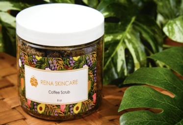 The Product: Reina Skincare Coffee Scrub