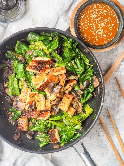 Vegan: Tempeh Stir-Fry