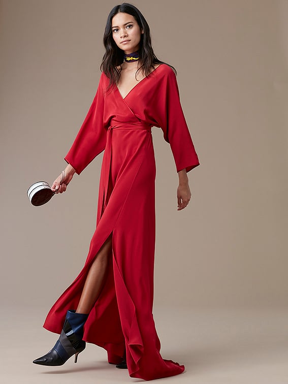 Diane von Furstenberg Long-Sleeve Floor