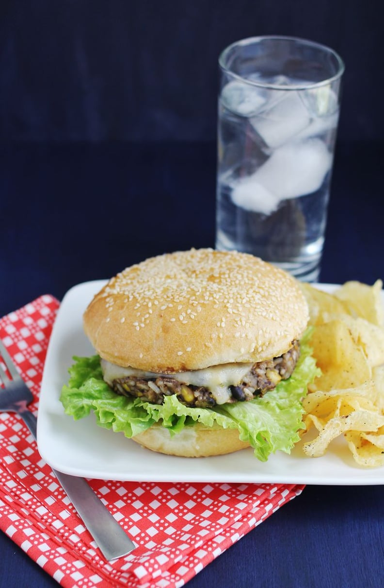 Vegan Spicy Black Bean Burgers