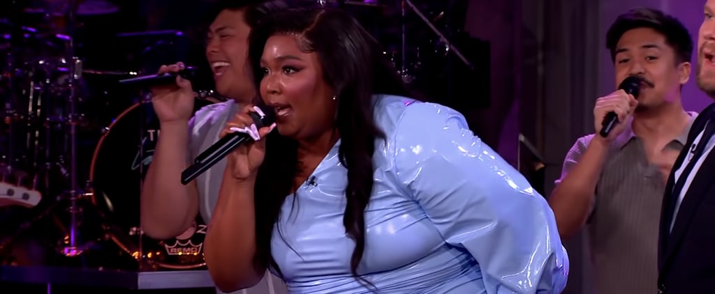 Watch Lizzo Sing "Butter" by BTS on The Late Late Show