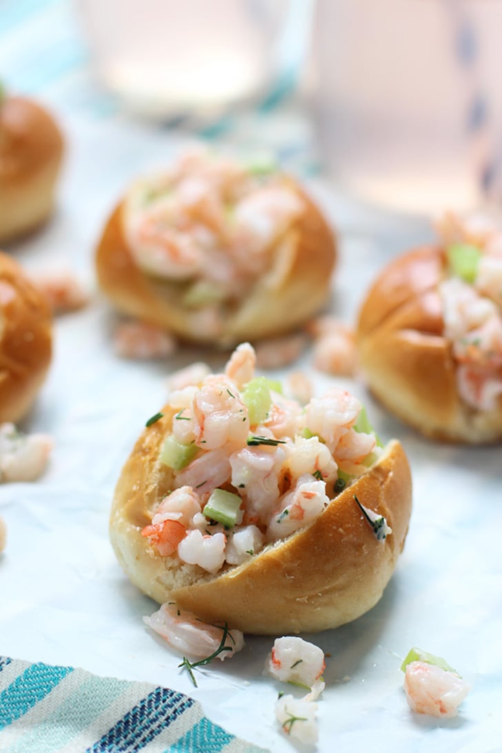 Mini Shrimp Rolls With Dill