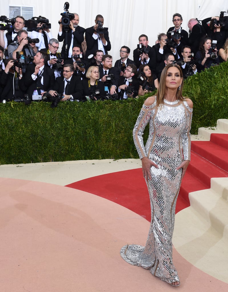 Cindy Crawford at the Met Gala 2016