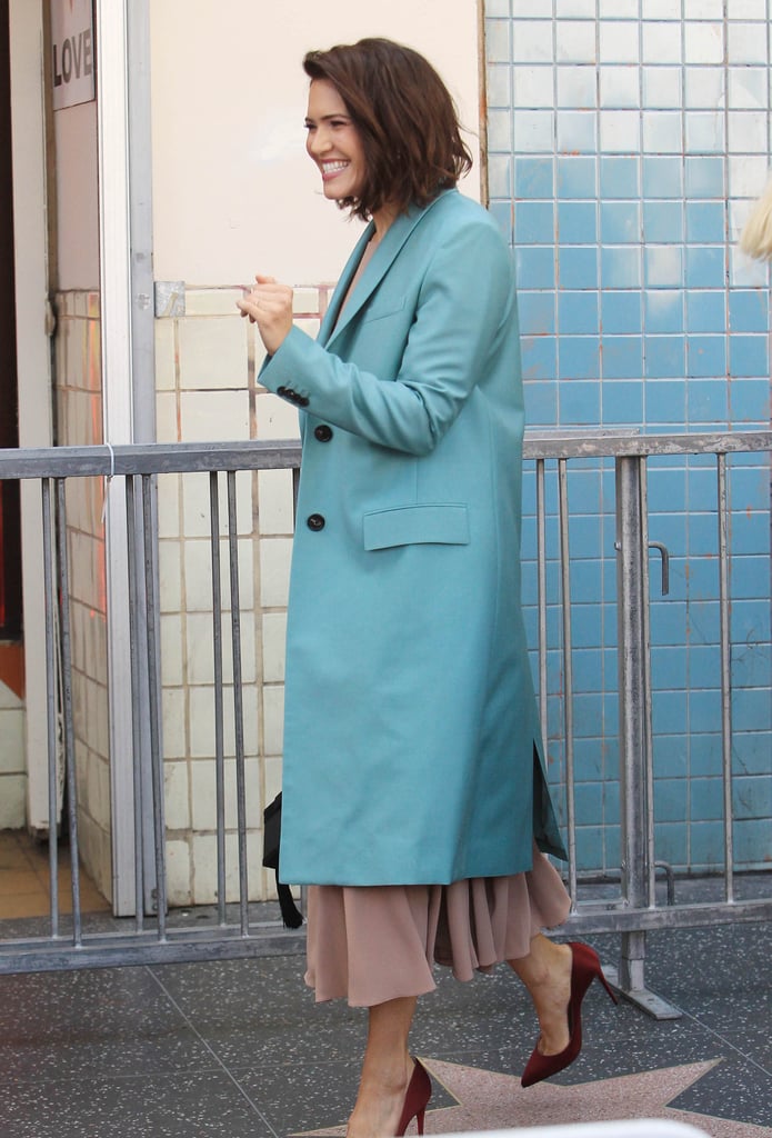 Mandy Moore Dressing Like Rebecca Pearson on This Is Us