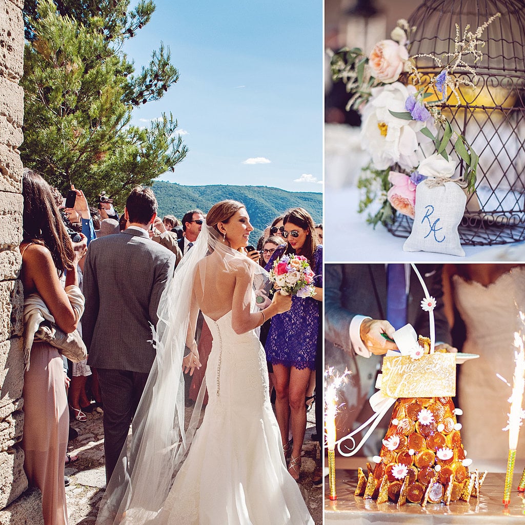 Our own news editor and reporter Annie (Scudder) Gabillet had the très romantique destination wedding of her dreams to her Frenchman, Rémi Gabillet, in Provence, France, on June 22, 2013 — and she's sharing all the delicious details on POPSUGAR Love. Who's ready for a French vacation?
Photos by Géraldine Lentzy-Vilmain