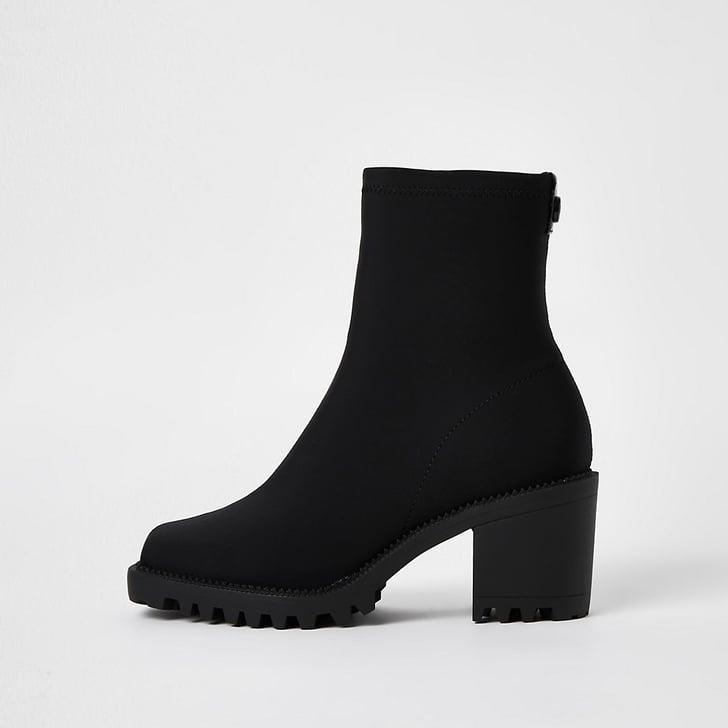 Classic Black Boots River Island Black Chunky Boots The Best Clothes