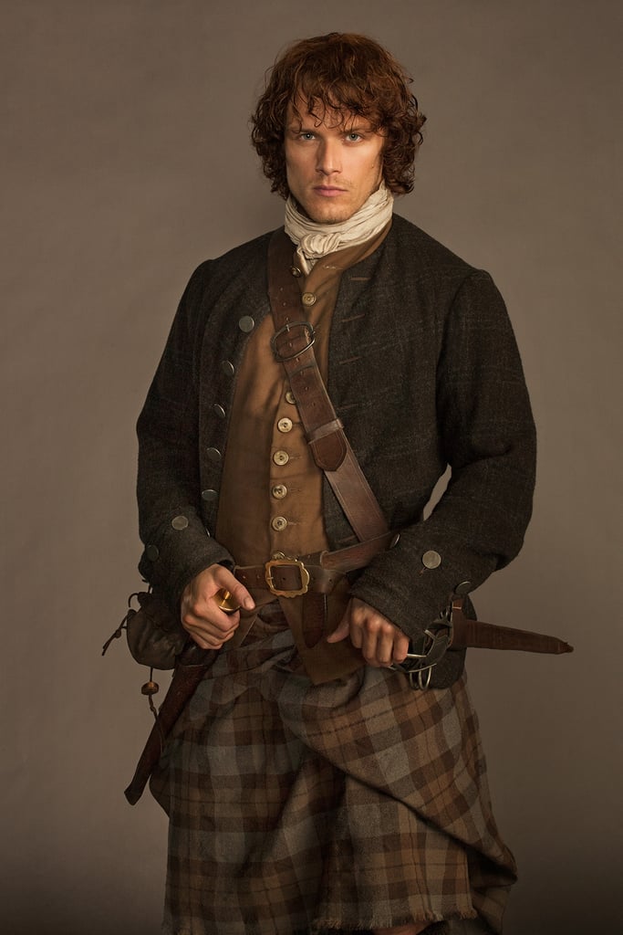 Sam Heughan Pictures On Outlander Popsugar Entertainment