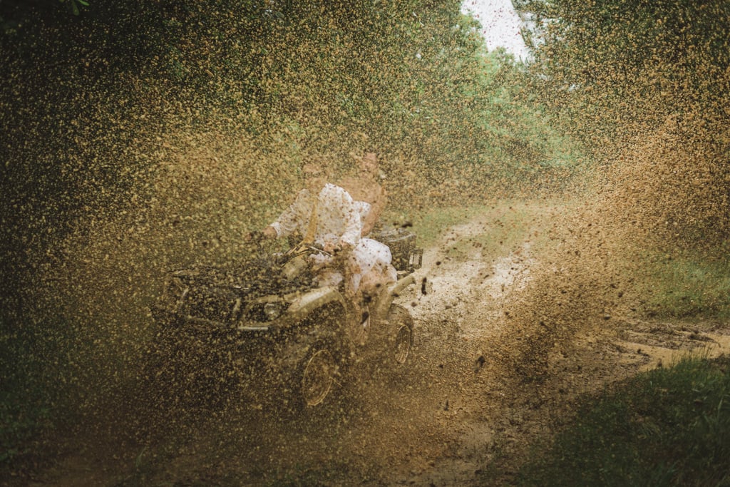 Muddy Trash-the-Dress Shoot