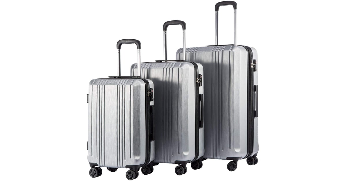 coolife expandable suitcase