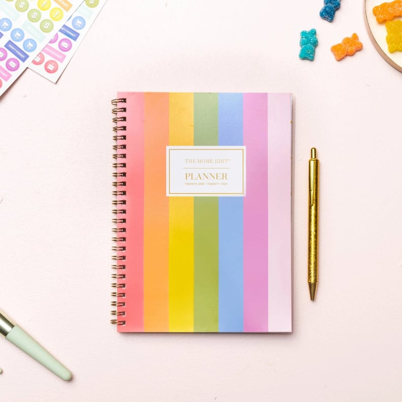 Go Bright and Bold: The Home Edit 2021-22 Academic Planner in Over the Rainbow