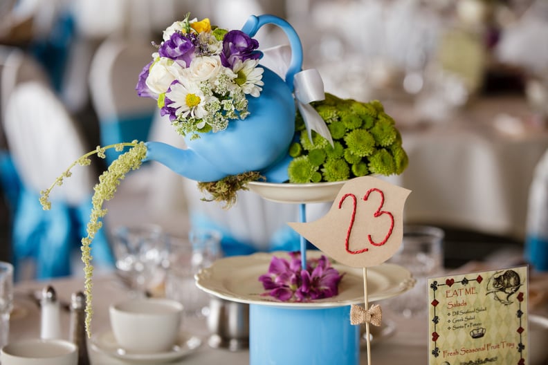 Alice in Wonderland-Inspired Centerpiece