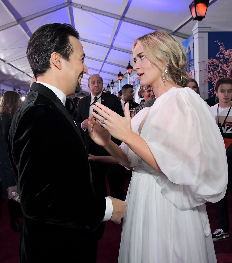 Emily Blunt and John Krasinski Mary Poppins Premiere Photos