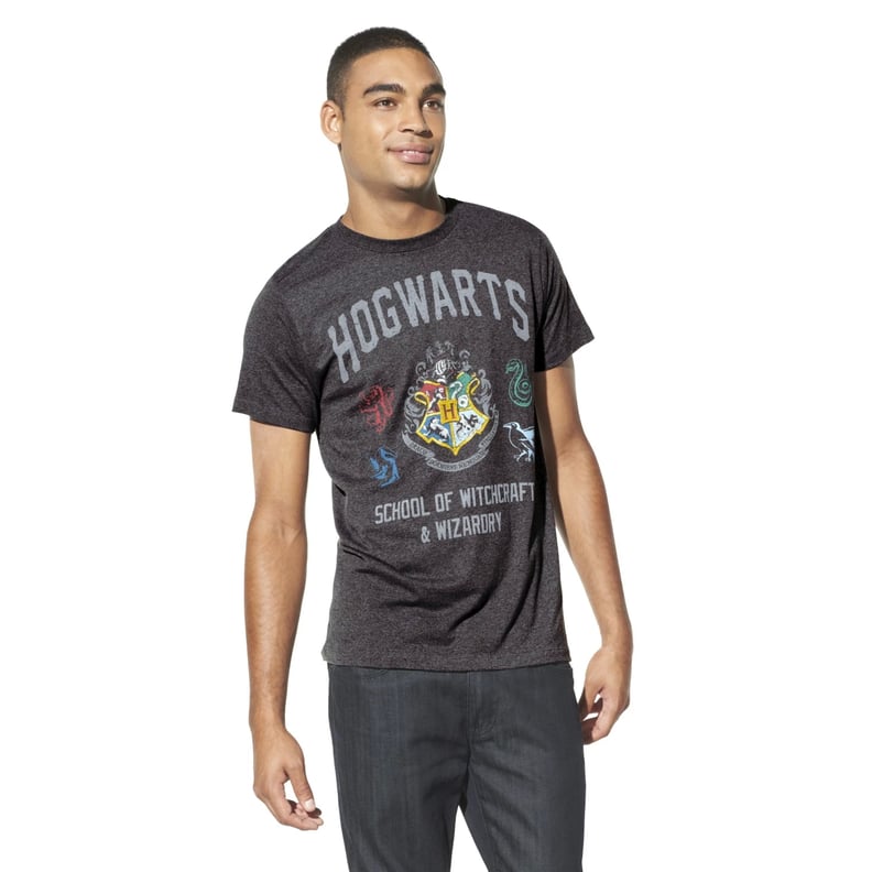 Men's Hogwarts Short-Sleeved Graphic T-Shirt