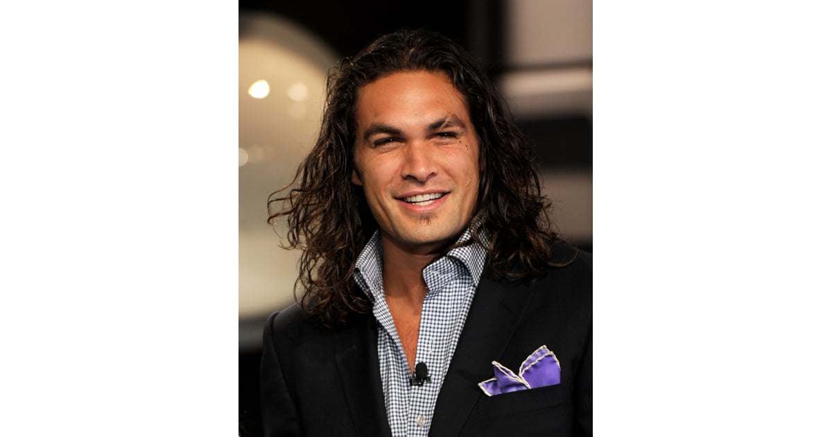 When His Clean Shaven Face Made Us Want To Stroke It Hot Jason Momoa Pictures Popsugar 