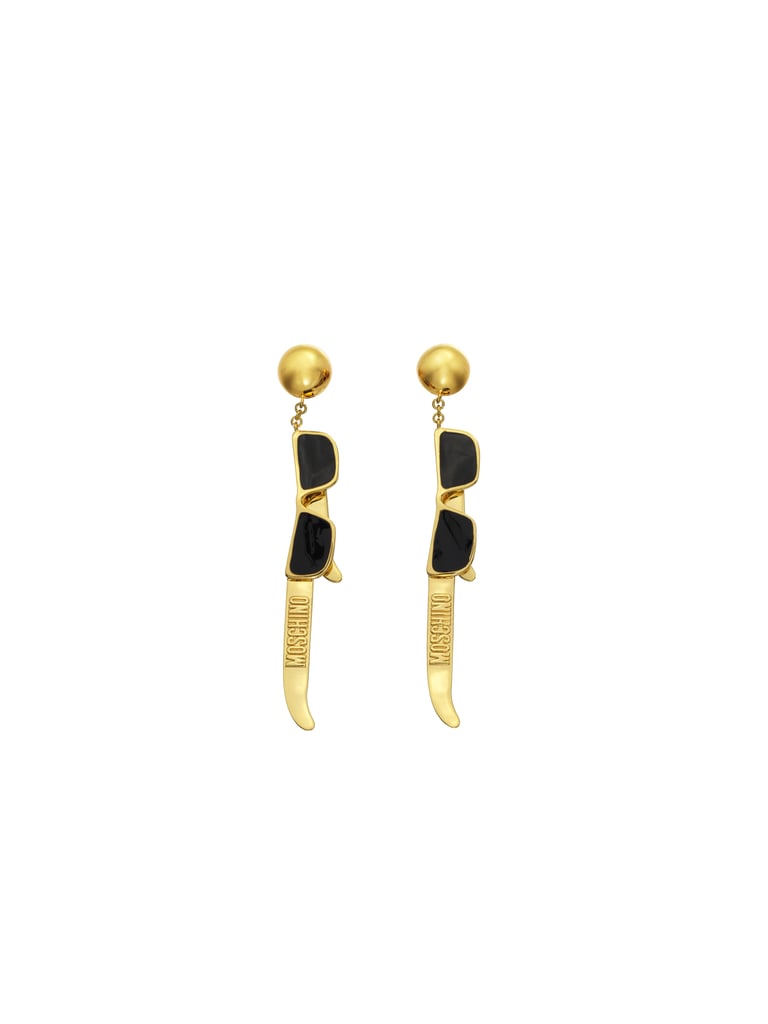 Gold-Plated Clip Earrings