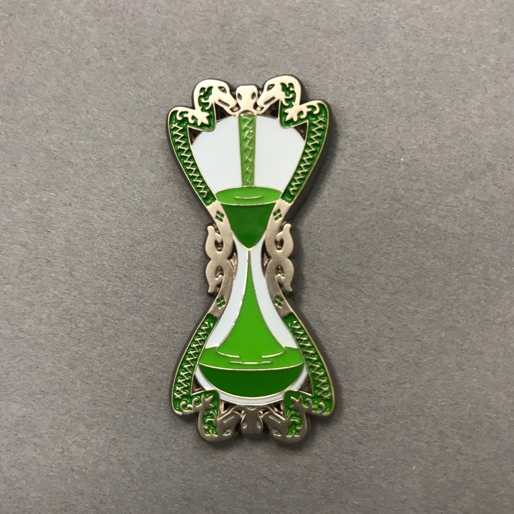 Slughorn's Hourglass Enamel Pin