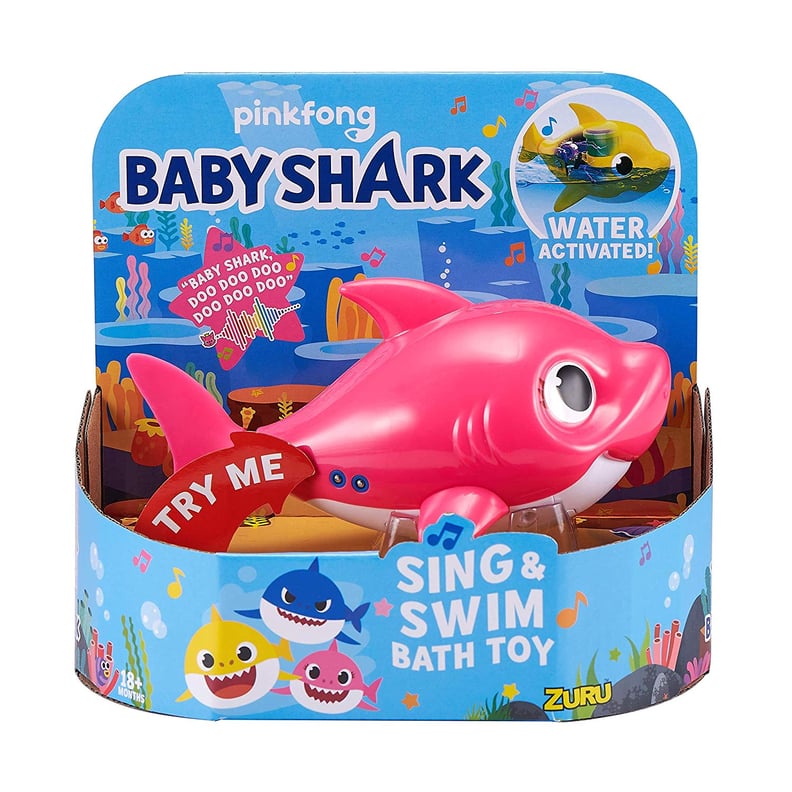 Robo Alive Junior Baby Shark Battery-Powered Sing and Swim Bath Toy — Mommy Shark