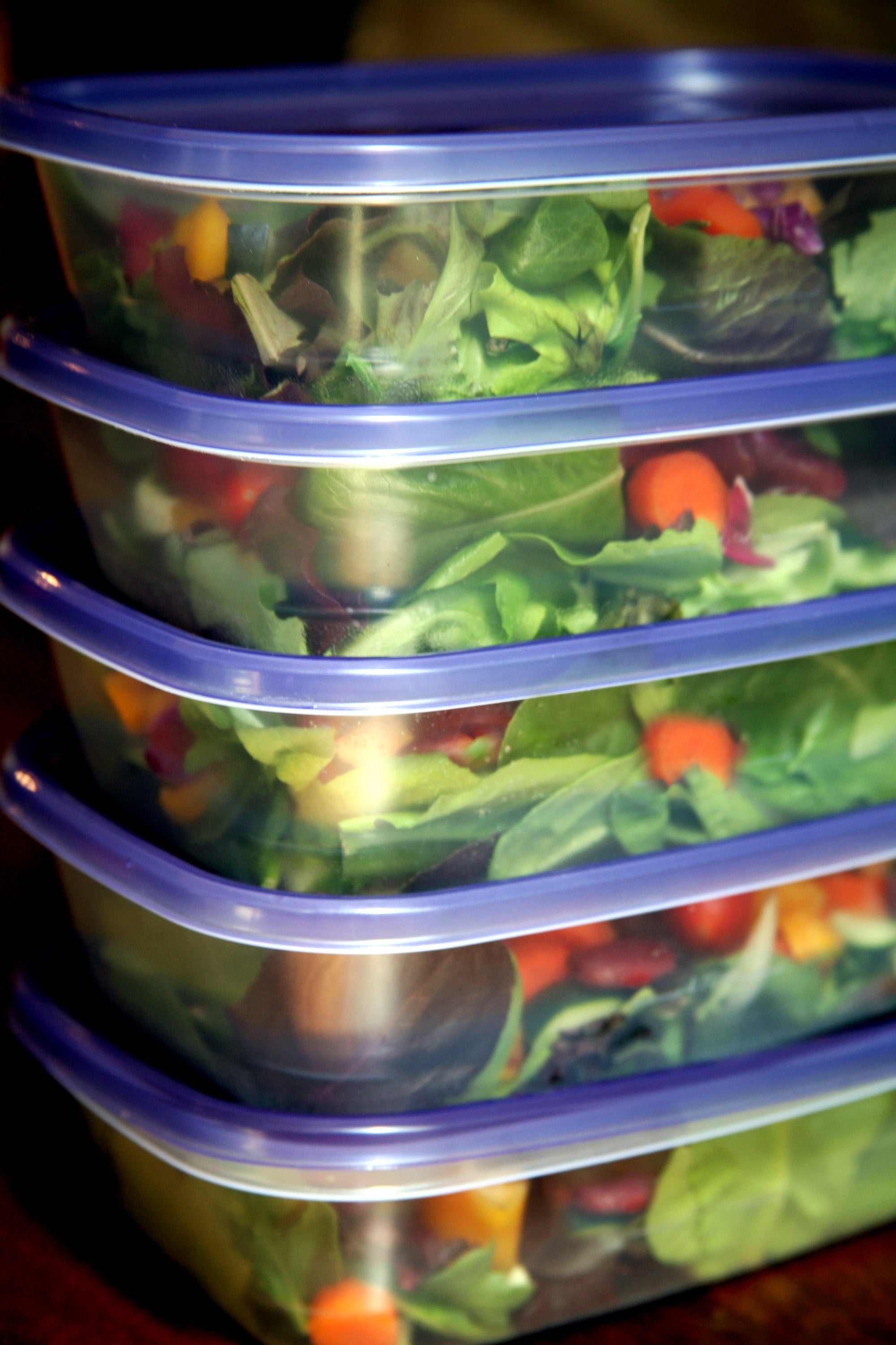 How to Meal Prep Salads For the Week