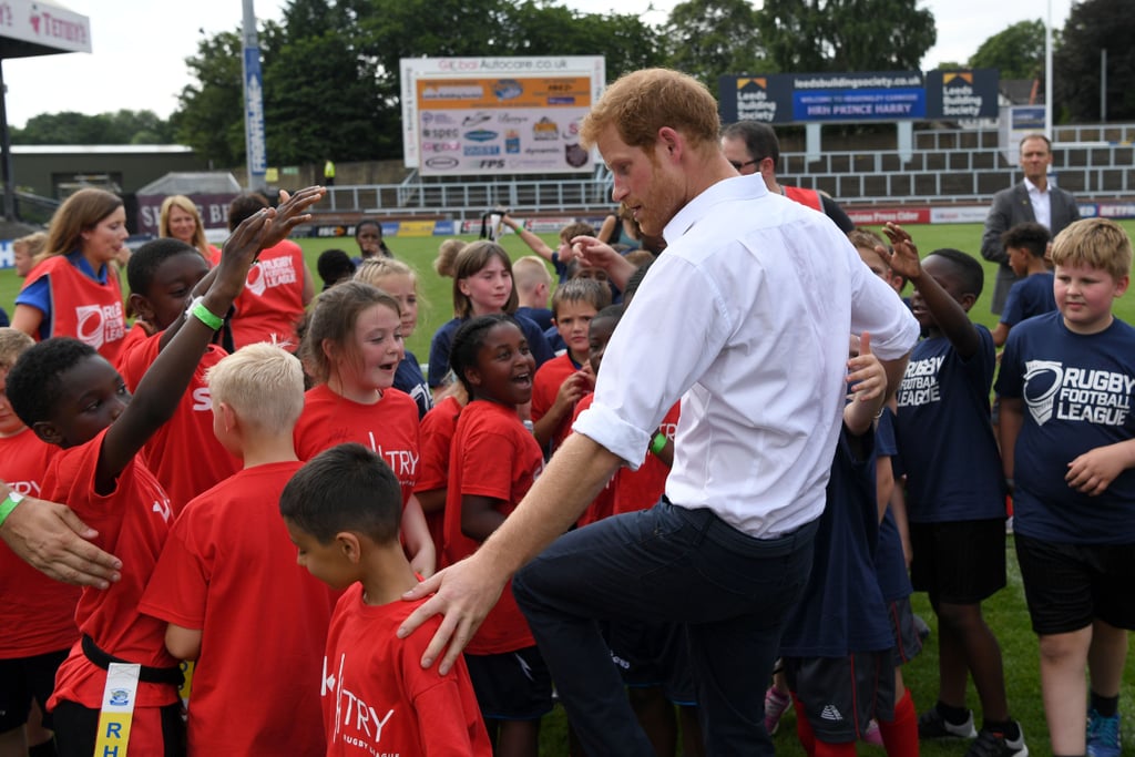 Prince Harry Visiting Leeds July 2017